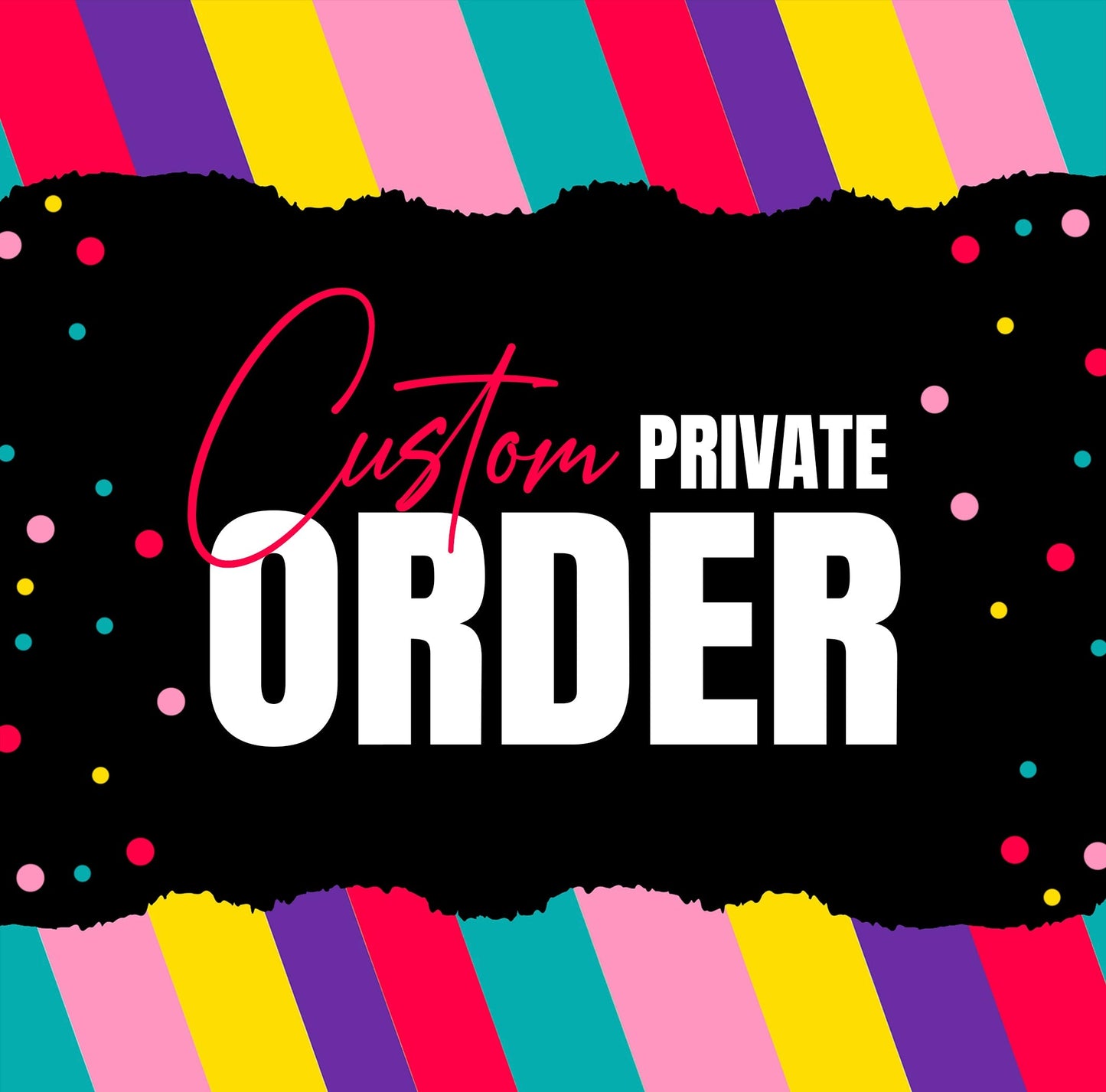 Custom order for Ebonie w