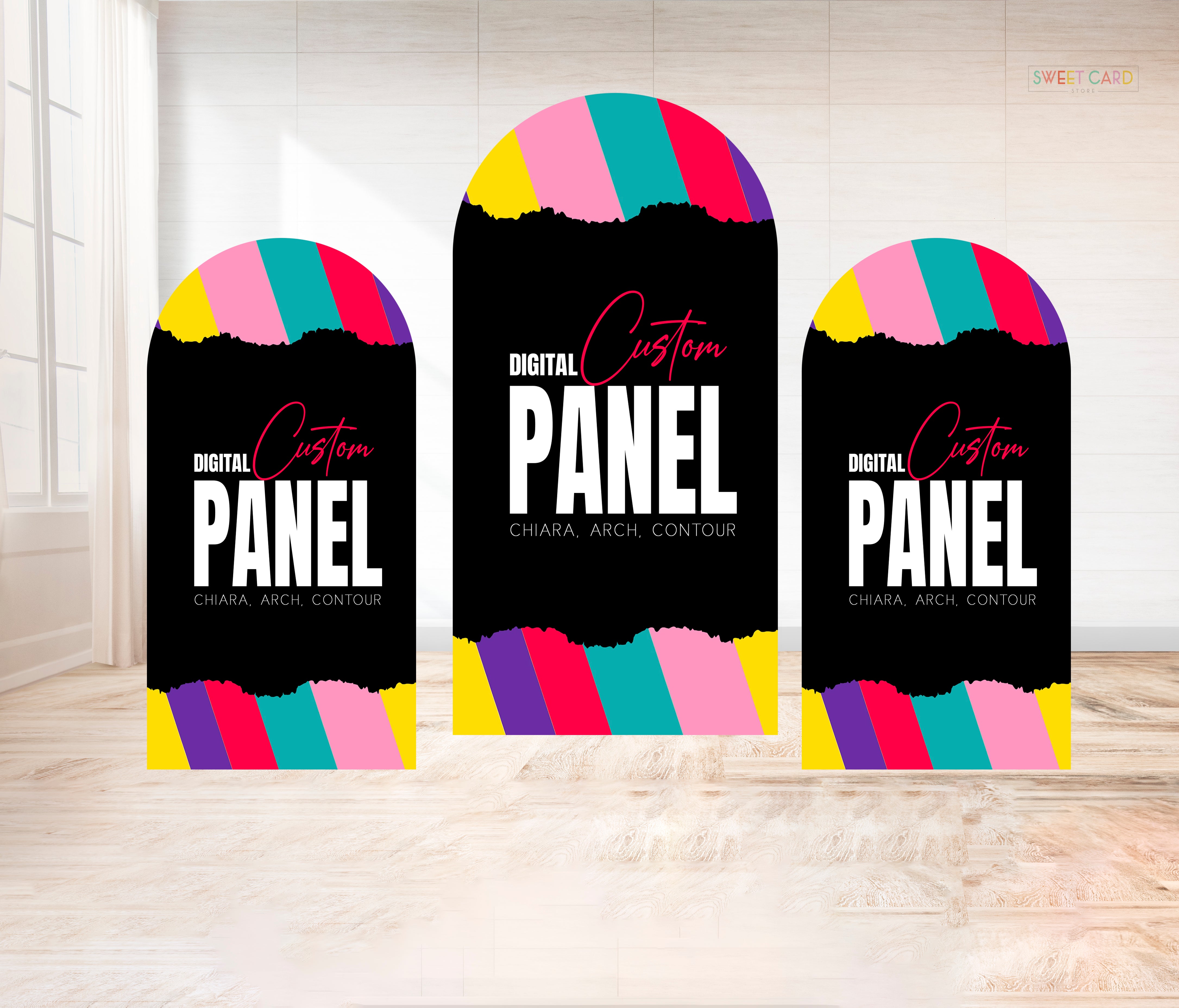 Party Panel Cladding CUSTOM PANELS DESIGNS Digital Printable design party project, Birthday ...