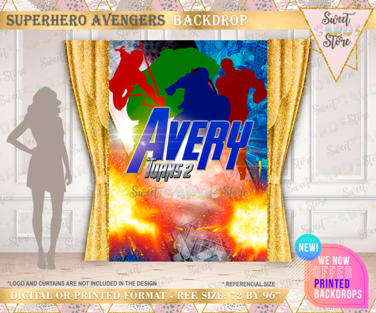Superhero comic elegant backdrop, superhero backdrop, superhero elegant backdrop, comic backdrop superhero birthday banner decor