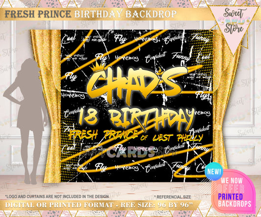 Graffiti fresh prince baby shower backdrop, baby shower, backdrop, step and repeat graffiti fresh prince backdrop urban backdrop graffiti
