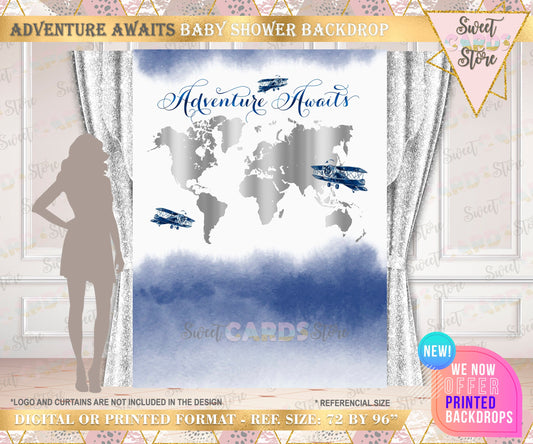 Adventure awaits backdrop, Travel Vintage backdrop, Airplane Backdrop, Travel Backdrop, marble vintage backdrop, travel baby shower decor