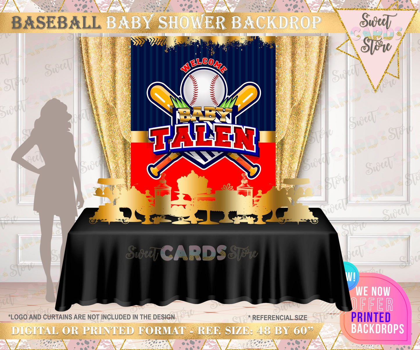Sports baseball party backdrop decor, baseball party decor, baseball decor backdrop, sports baseball boy baby shower party backdrop decor
