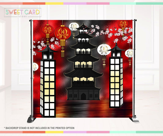 Asian Chinese Party Printable Backdrop, Chinese Party Backdrop, Chinese Party Decor, Chinese Party Printables, Chinese Party, asian decor