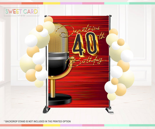 Musical Theme Backdrop, Music Theme birthday Backdrop, Music Notes Backdrop, Musical lyrics backdrop, Musical Dj Banner decor backdrop