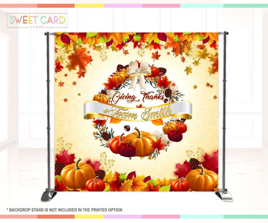 Fall Baby shower backdrop, Fall scene backdrop, Falling in Love backdrop, Autumn Fall Backdrop, Fall Banner, Fall party decor Autumn decor