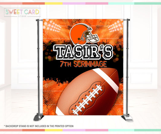 Sports party backdrop decor, football party decor, american football decor backdrop, football banner sports backdrop birthday, basketball