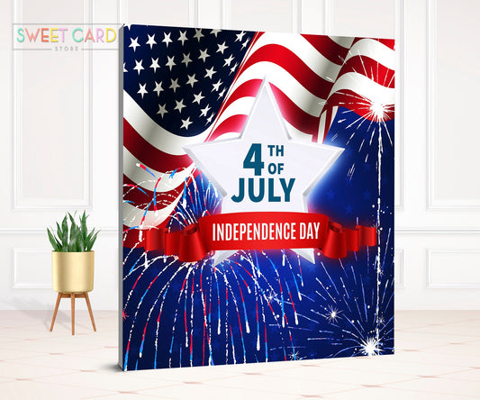 happy 4th of july independence day backdrop, independece day celebration backdrop, united state backdrop, 4th of july decor party