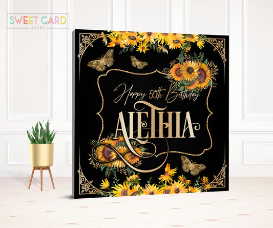 Sunflower Printable Backdrop, prom sunshine backdrop, Elegant floral  backdrop, Prom Backdrop, sunflower, flowers, baby shower sunflower